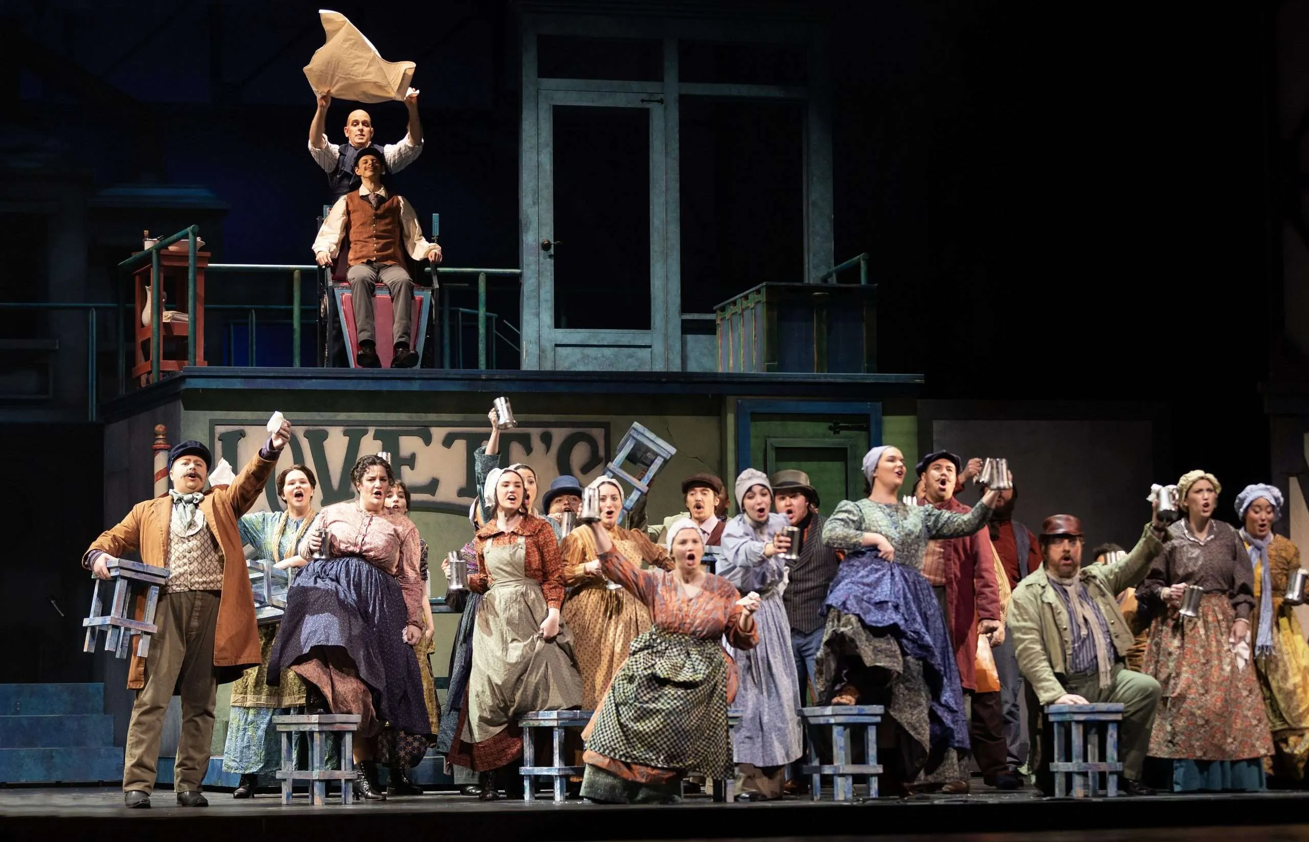 Sweeney Todd live on stage!