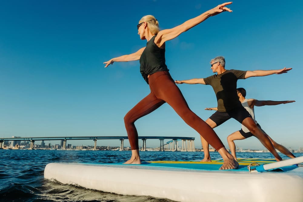 Yoga on a Yacht