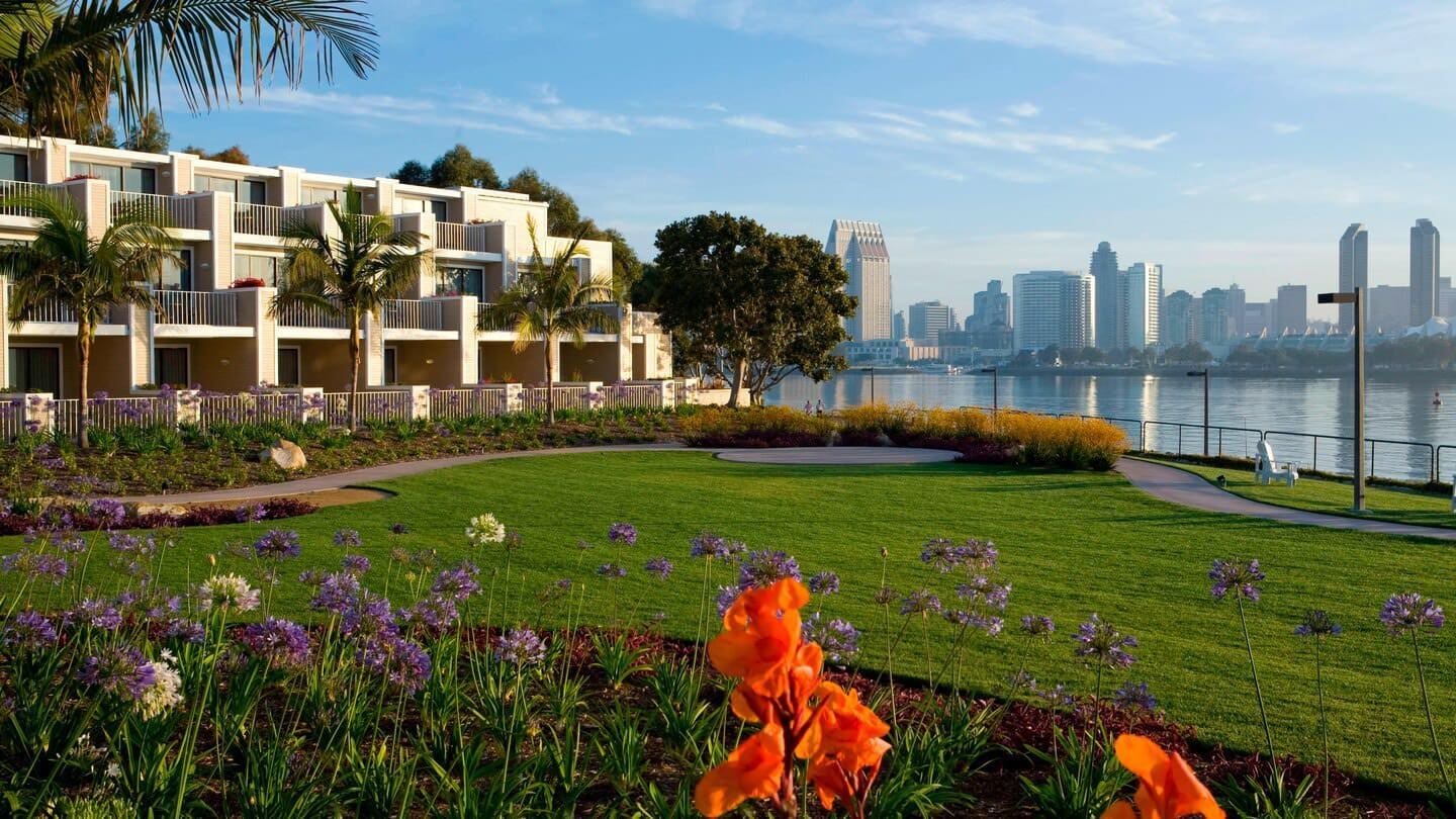 coronado islan marriott landscape